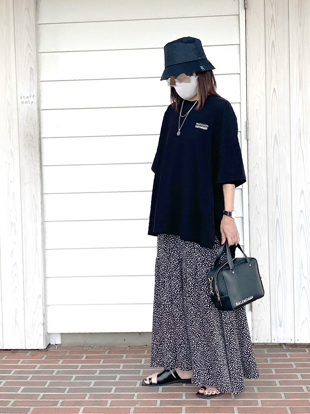 UN3D.（アンスリード）の「プリントアンサンブルシャツワンピース