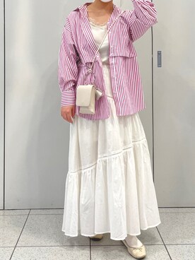 sakata chisakiさん（レディース・157cm）の春コーディネート