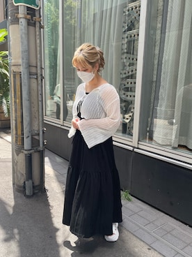 sakata chisakiさん（レディース・157cm）の夏コーディネート