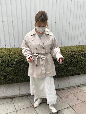 sakata chisakiさん（レディース・157cm）の春コーディネート