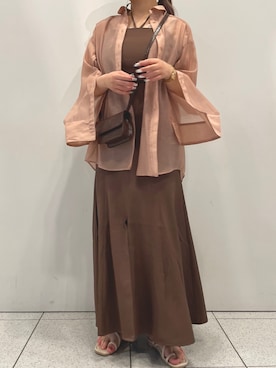 sakata chisakiさん（レディース・157cm）の夏コーディネート