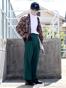 「大学生コーデ」｜「アイテム（財布/小物）」を使った、ペーさん（メンズ・174cm）の秋コーディネート