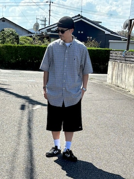 「アイテム（レッグウェア）」を使った、Hiromu®︎さん（メンズ・174cm）の秋コーディネート