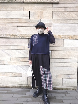 「アイテム（ワンピース/ドレス）」を使った、hiro_tさん（メンズ・160cm）の夏コーディネート