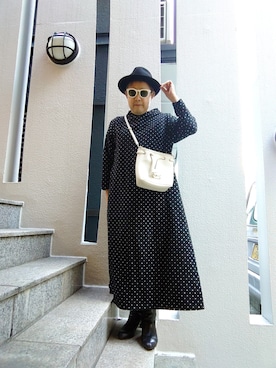 「アイテム（ハット）」を使った、hiro_tさん（メンズ・160cm）の秋コーディネート