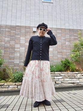 「アイテム（カーディガン/ボレロ）」を使った、hiro_tさん（メンズ・160cm）の春コーディネート