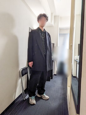 「SHINYAKOZUKA（シンヤコヅカ）のアイテム（ジャケット/アウター）」を使った、boraneさん（メンズ・170cm）の春コーディネート