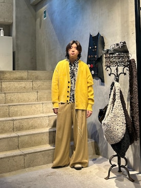 「GARDEN（ガーデン）のアイテム」を使った、林　啓介さん（メンズ・178cm）の冬コーディネート