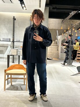 「GARDEN（ガーデン）のアイテム」を使った、林　啓介さん（メンズ・178cm）の春コーディネート