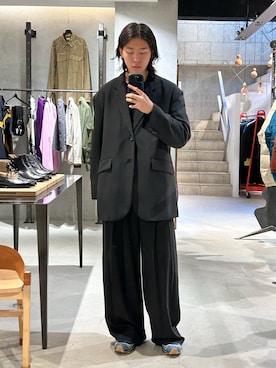 「GARDEN（ガーデン）のアイテム（ジャケット/アウター）」を使った、林　啓介さん（メンズ・178cm）の秋コーディネート