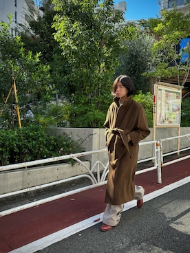 「LEMAIRE（ルメール）のアイテム」を使った、林　啓介さん（メンズ・178cm）の秋コーディネート