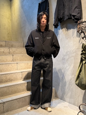「SHINYAKOZUKA（シンヤコヅカ）のSHINYA KOZUKA/シンヤコズカ/ORDINARY LOCAL VERSITY（その他アウター）」を使った、林　啓介さん（メンズ・178cm）の秋コーディネート