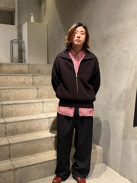 「GARDEN（ガーデン）のアイテム」を使った、林　啓介さん（メンズ・178cm）の秋コーディネート