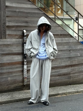 林 啓介さん(メンズ・178cm)の夏コーディネート