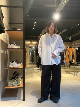 「GARDEN（ガーデン）のアイテム」を使った、林　啓介さん（メンズ・178cm）の秋コーディネート