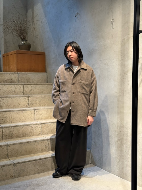 Toironier（トワロニエ） シャツ Toironier/トワロニエ/WOOL OVER