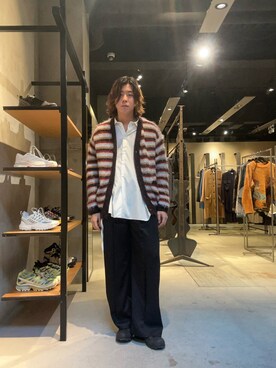 「GARDEN（ガーデン）のアイテム」を使った、林　啓介さん（メンズ・178cm）の秋コーディネート