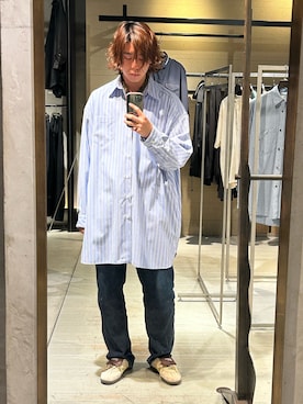 「GARDEN（ガーデン）のアイテム」を使った、林　啓介さん（メンズ・178cm）の春コーディネート