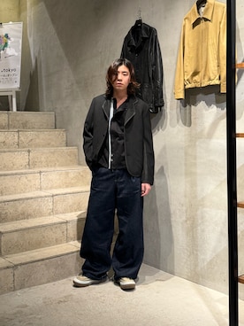 「KIKO KOSTADINOV（キコ コスタディノフ）のアイテム」を使った、林　啓介さん（メンズ・178cm）の春コーディネート