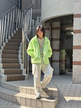 「GARDEN（ガーデン）のアイテム」を使った、林　啓介さん（メンズ・178cm）の春コーディネート