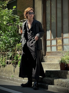 「LEMAIRE（ルメール）のアイテム」を使った、林　啓介さん（メンズ・178cm）の春コーディネート