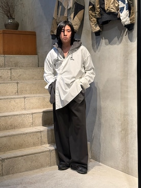 林 啓介さん(メンズ・178cm)の春コーディネート