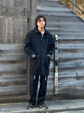 「GARDEN（ガーデン）のアイテム」を使った、林　啓介さん（メンズ・178cm）の秋コーディネート