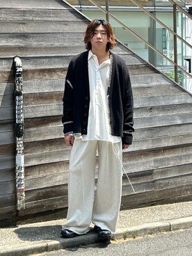 「GARDEN（ガーデン）のアイテム」を使った、林　啓介さん（メンズ・178cm）の夏コーディネート