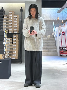 林　啓介さん（メンズ・178cm）の春コーディネート