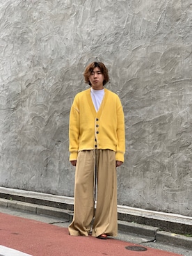 「GARDEN（ガーデン）のアイテム」を使った、林　啓介さん（メンズ・178cm）の夏コーディネート