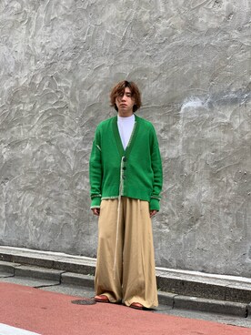 「GARDEN（ガーデン）のアイテム」を使った、林　啓介さん（メンズ・178cm）の夏コーディネート