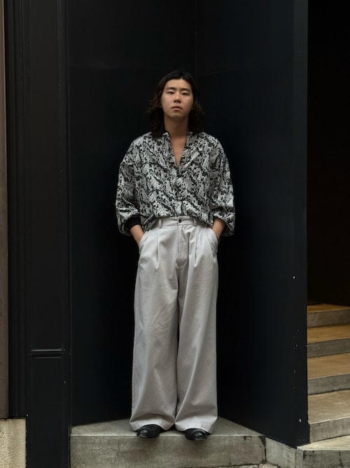 Toironier/トワロニエ/２Tuck CHINO Pants