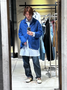 「GARDEN（ガーデン）のアイテム（ジャケット/アウター）」を使った、林　啓介さん（メンズ・178cm）の春コーディネート