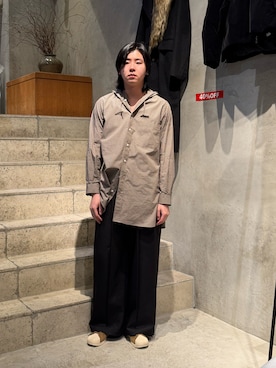 林　啓介さん（メンズ・178cm）の春コーディネート