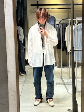 「GARDEN（ガーデン）のアイテム」を使った、林　啓介さん（メンズ・178cm）の春コーディネート