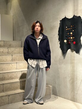 「GARDEN（ガーデン）のアイテム」を使った、林　啓介さん（メンズ・178cm）の秋コーディネート