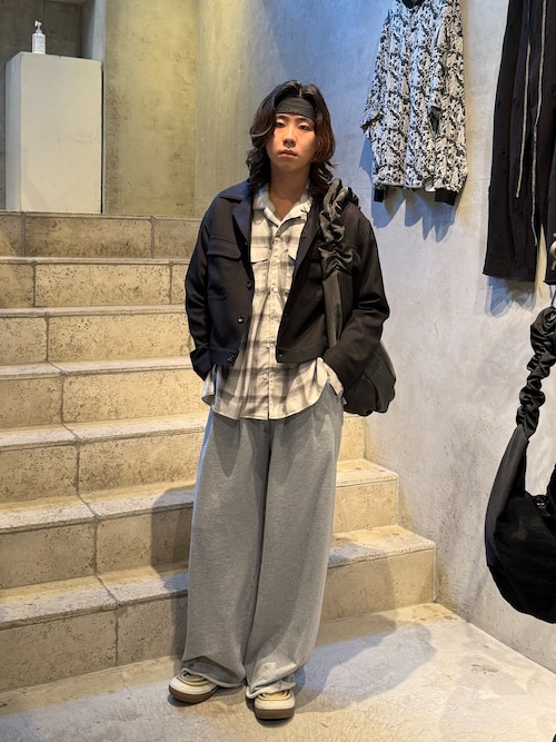 Toironier/トワロニエ/2tuck Sweat Pants