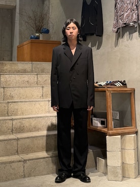 林　啓介さん（メンズ・178cm）の夏コーディネート