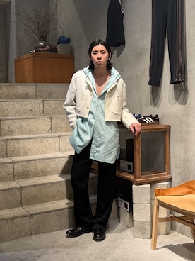 林　啓介さん（メンズ・178cm）の夏コーディネート