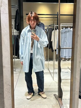 「GARDEN（ガーデン）のアイテム」を使った、林　啓介さん（メンズ・178cm）の春コーディネート