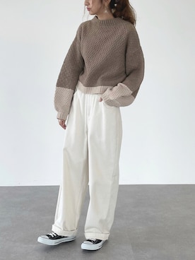 くろさんさん（レディース・163cm）の秋コーディネート