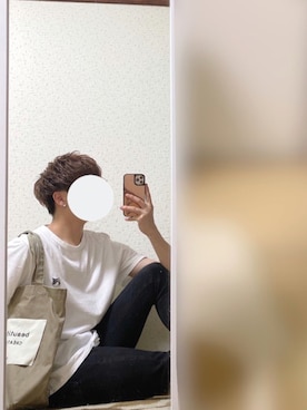 「MAISON KITSUNE」｜「アイテム（その他）」を使った、cocoさん（メンズ・171cm）の夏コーディネート