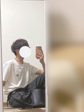 「MAISON KITSUNE」｜「アイテム（その他）」を使った、cocoさん（メンズ・171cm）の夏コーディネート