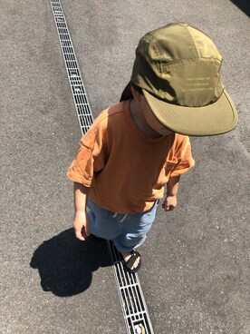 aさん(キッズ・90cm)の夏コーディネート