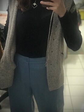 「So Nice（ソーナイス）のアイテム」を使った、Sophia Changさん（レディース・167cm）の冬コーディネート