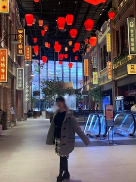 「So Nice（ソーナイス）のアイテム」を使った、Sophia Changさん（レディース・167cm）の冬コーディネート