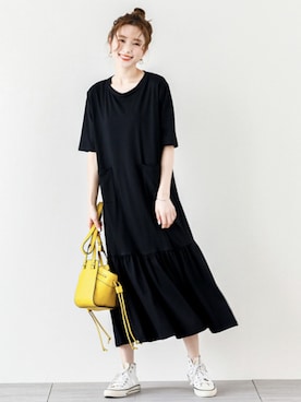 「SUGAR BISKET（シュガービスケット）のアイテム」を使った、SUGAR BISKETさん（レディース・163cm）の夏コーディネート