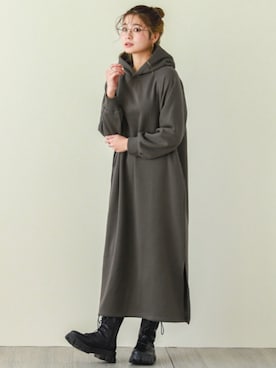 「SUGAR BISKET（シュガービスケット）のアイテム」を使った、SUGAR BISKETさん（レディース・163cm）の冬コーディネート