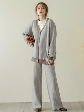 「SUGAR BISKET（シュガービスケット）のアイテム」を使った、SUGAR BISKETさん（レディース・163cm）の秋コーディネート