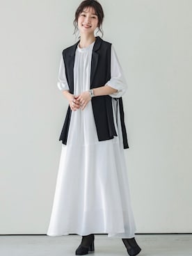 「SUGAR BISKET（シュガービスケット）のアイテム」を使った、SUGAR BISKETさん（レディース・163cm）の春コーディネート